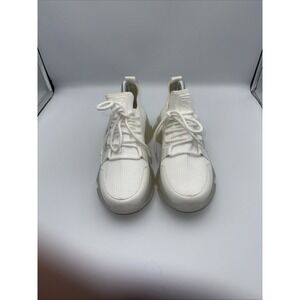 Steve‎ Madden Men's Icebox Sneakers, Size 9.5 Silver Multi-Rhinestone, White
